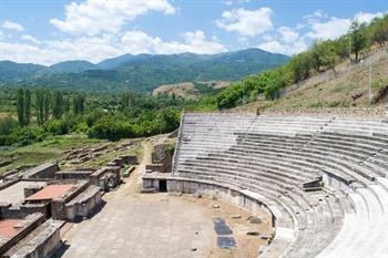 Amfitheater van Heraklea Lynkestisin Bitola