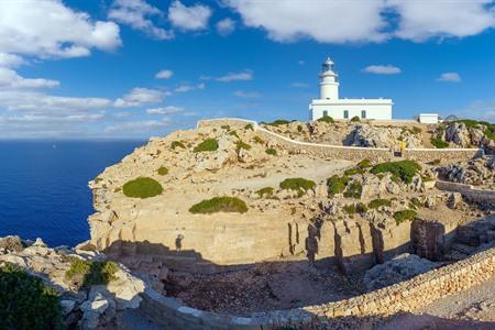 Far de Cavalleria en de site van Sanisera, Menorca