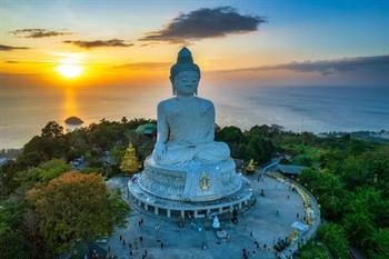 Grote witte Boeddha, Phuket, Thailand