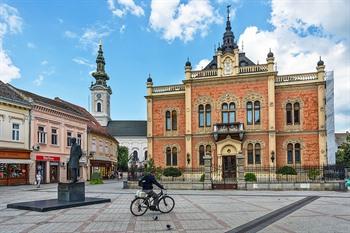 Het bisschoppelijk paleis van Novi Sad
