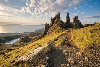 Isle of Skye, Schotland. The Old Man of Storr