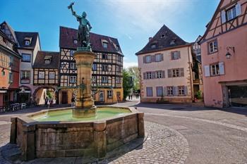 Place de l’Ancienne Douane in Colmar