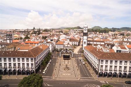 Ponta Delgada in de Azoren