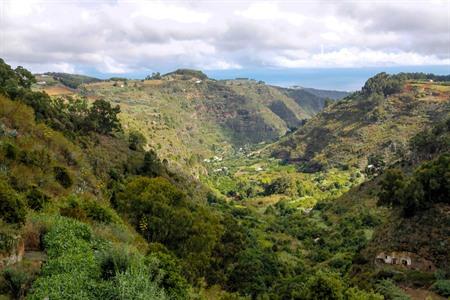 Uitzicht over de Valleseco-vallei, Gran Canaria