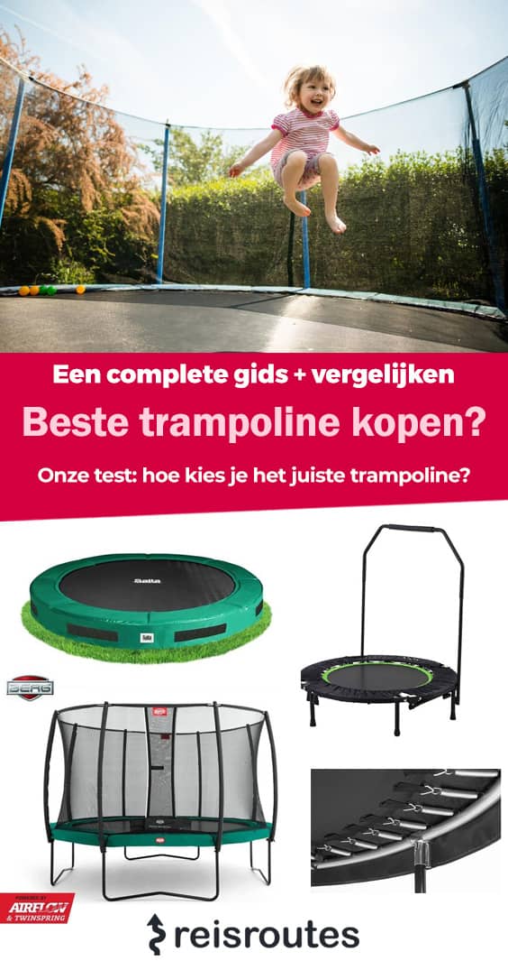 Pinterest 5 x beste trampolines 2024 vergelijken: Welke tuin trampoline kopen?