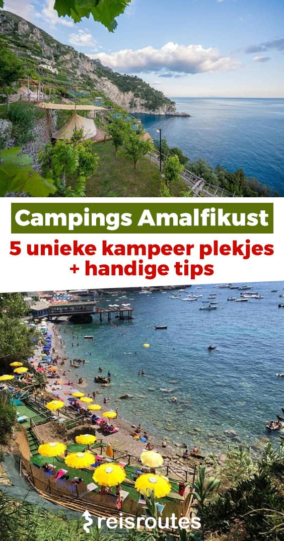 Pinterest 10 x campings Napels & Amalfikust: waar kamperen? + handige tips