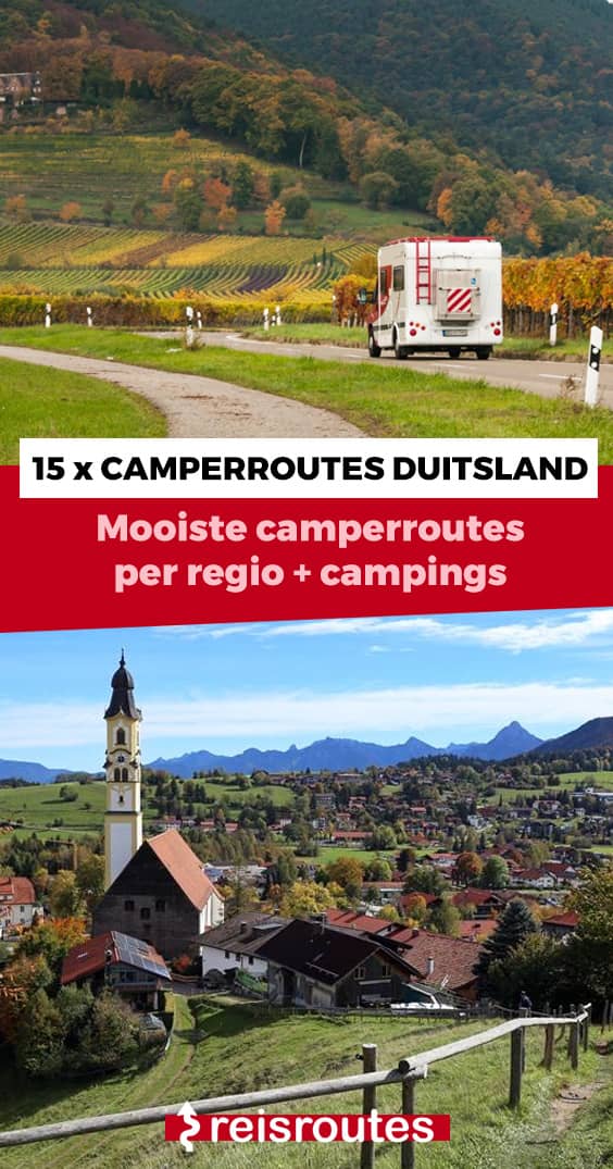 Pinterest Met de camper naar Duitsland: 15 x mooiste camperroutes per regio + campings