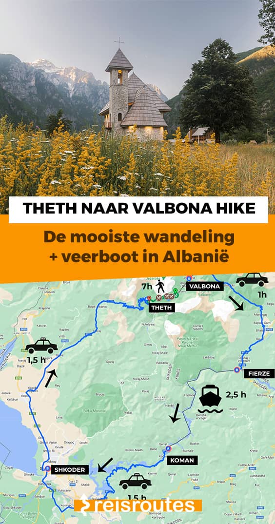 Pinterest Theth naar Valbona wandeling: meerdaagse hike door de Albanese Alpen