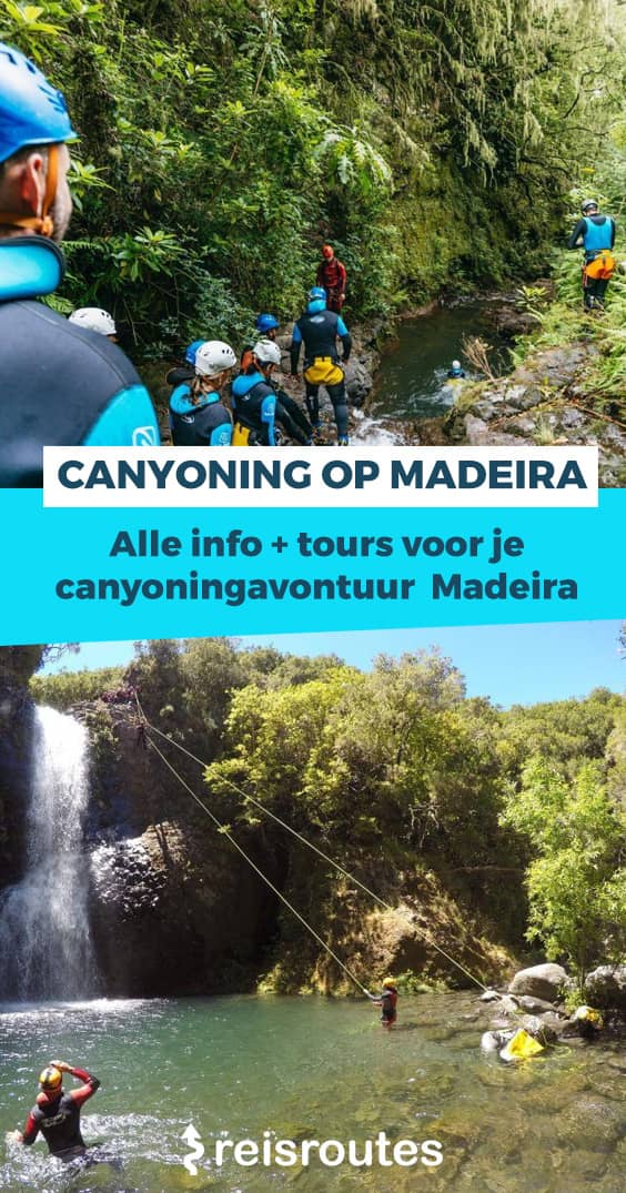 Pinterest Canyoning op Madeira: alle info voor je canyoningavontuur + tours