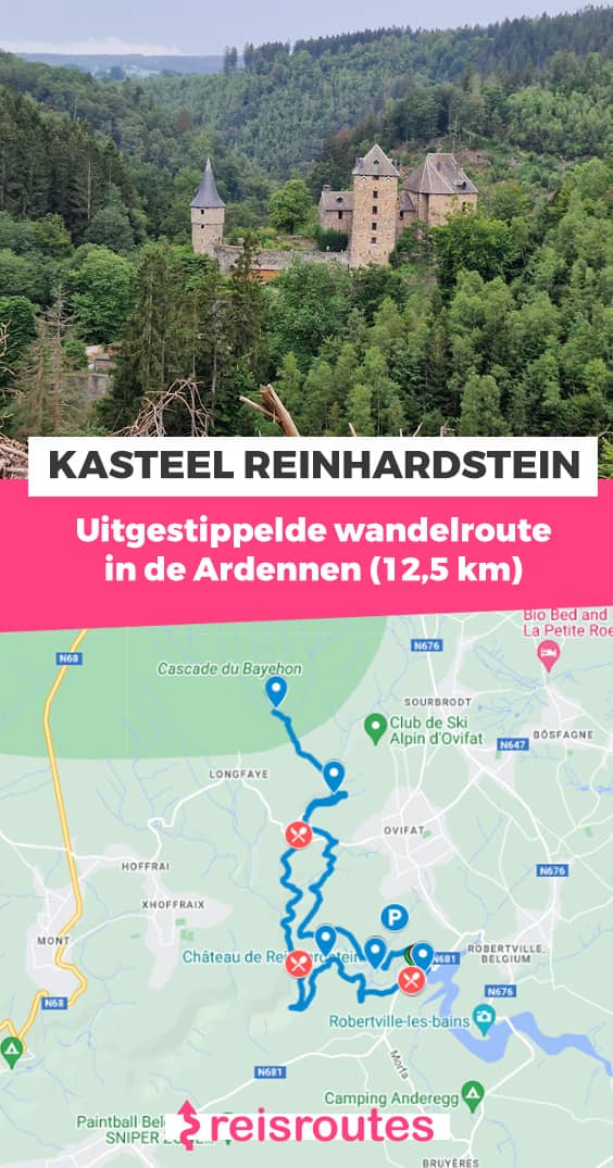 Pinterest Wandeling Kasteel Reinhardstein en waterval van Bayehon