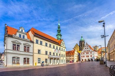 Wandeling door centrum van Pirna: verken de oude stad en het kasteel