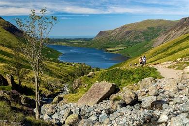 Wandeling Scafell Pike, de hoogste berg van Engeland (978m)