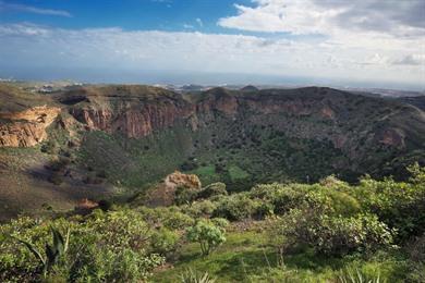 Wandelroute rond Bandama-vulkaankrater